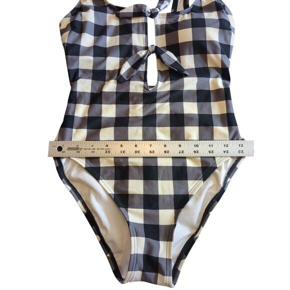 Kate Spade New York sz S?? One Piece Swimsuit Bunny Tie - Picture 8 of 10